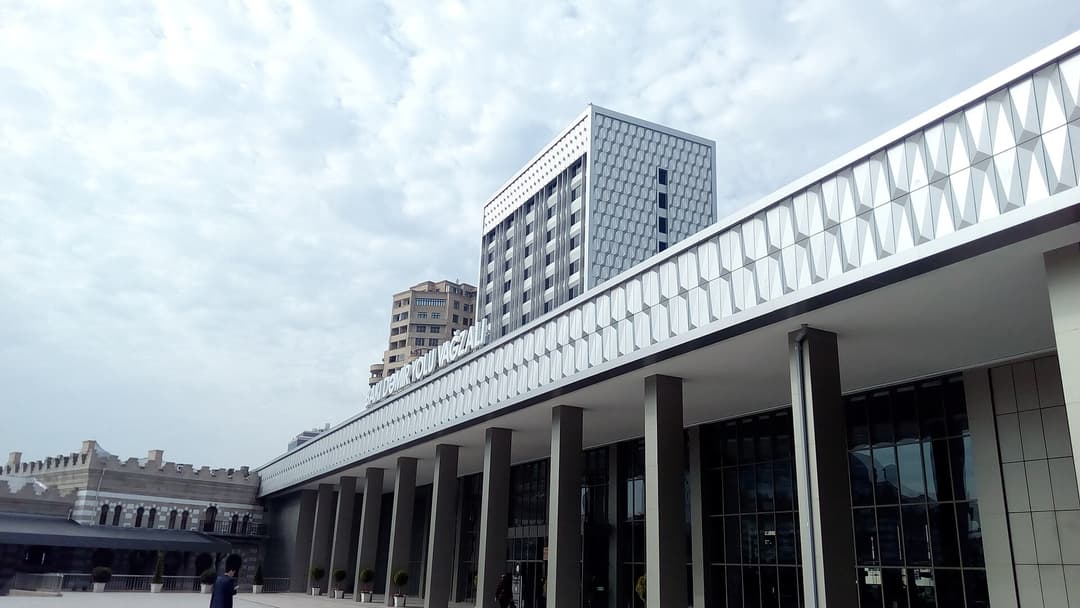 Bakı Dəmir Yolu Vağzalının yeni terminal binası
