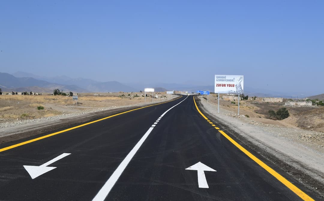 Füzuli–Şuşa avtomobil yolu (Zəfər yolu), Qarabağ