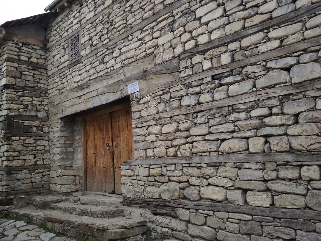 Lahıcda XIX əsrə aid Hacı Ağa Sultanovun daş evi